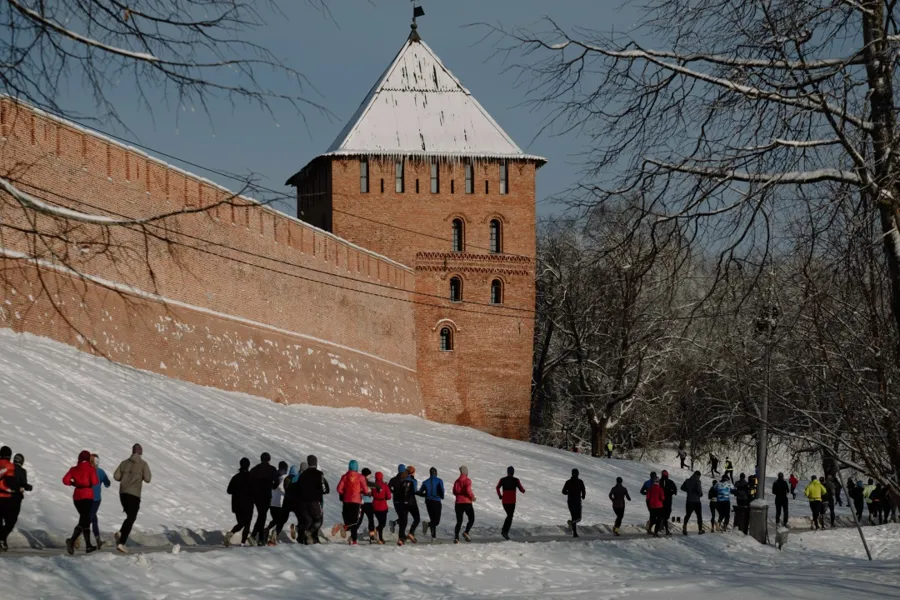 В Великом Новгороде стартует VI фестиваль зимнего бега «Снежные километры истории»