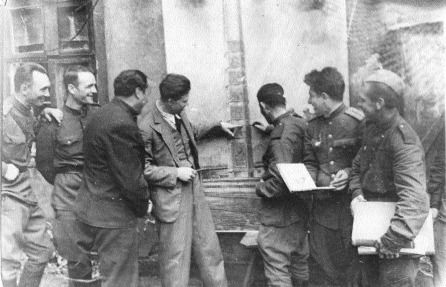 80-летие мемориала 1200 воинам-гвардейцам в Калининградской области