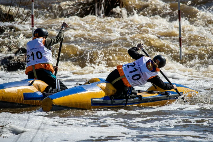 Старт Первенства по спортивному туризму на водных дистанциях в Новосибирской области
